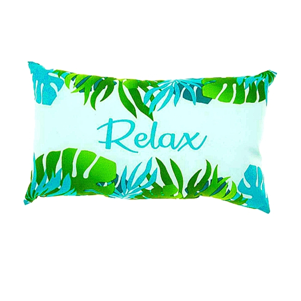 Two outside decorative pillo s